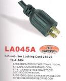 NEMA L14-30P,L14-20P UL Locking power cord