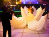 6m Inflatable Wedding Flower for Couple Inside