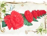 8m Inflatable Flower Chain for Event and Wedding Decoration